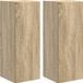 Sonoma meuble TV 2 pièces bois modifié