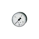 Riegler 101744-209-K Standardmano, KS-G., G 1/4 midden achter 0-40,0 bar, Ø 50, 1 st.