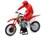 Newray Scale-Model Miniatuur Motor Cross Honda Crf450r With Driver 1:12 99984-1