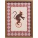Kwantum Poster Circus Monkey 26x35 cm