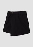 s.Oliver Skort / rok met korte broek Zwart Katoen Regular Fit Regular Waist Kinderen Vrouwen Herfst/Winter 2025