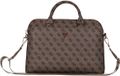 Guess PU 4G Triangle Logo Laptoptas voor 13/14/15 inch - Bruin