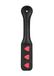 Shots Ouch! Paddle - HEARTS - Black