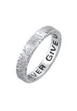 Haze & Glory Ring Bandring Motivator 925 Sterling Zilver Heren