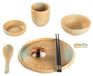 Sushi Set de 7 pièces - Inclus assiettes, bols et baguettes
