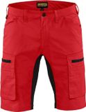 Blåkläder Service short stretch 1449-1845 - Rood/Zwart - C56