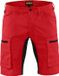 Blåkläder Service short stretch 1449-1845 - Rood/Zwart - C56