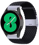 By Qubix Qubix - Braided nylon bandje - Zwart - Geschikt voor Huawei Watch GT 6 / GT 7 - 41mm