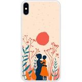 Apple iPhone XS Souffle de tendresse Verstevigd hoesje met sublimatie bedrukking