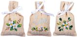 Vervaco Kruidenzakje kit - Love set van 3 - Borduurpakket