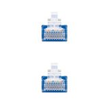 Cat.5E UTP netwerkslang, blauw, 0,5 m
