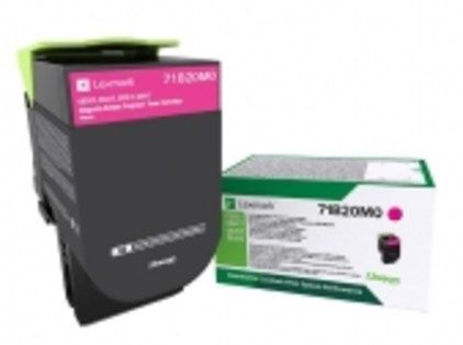 Lexmark 71B20M0 Magenta Toner Cartridge