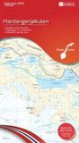 Hardangerjokulen Nordeca Norgeserien Hardangersjokulen 1:50 000 (2012)