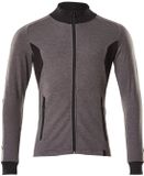 Mascot Sweatshirt met rits 18484-962 - gris anthracite foncé/noir - S