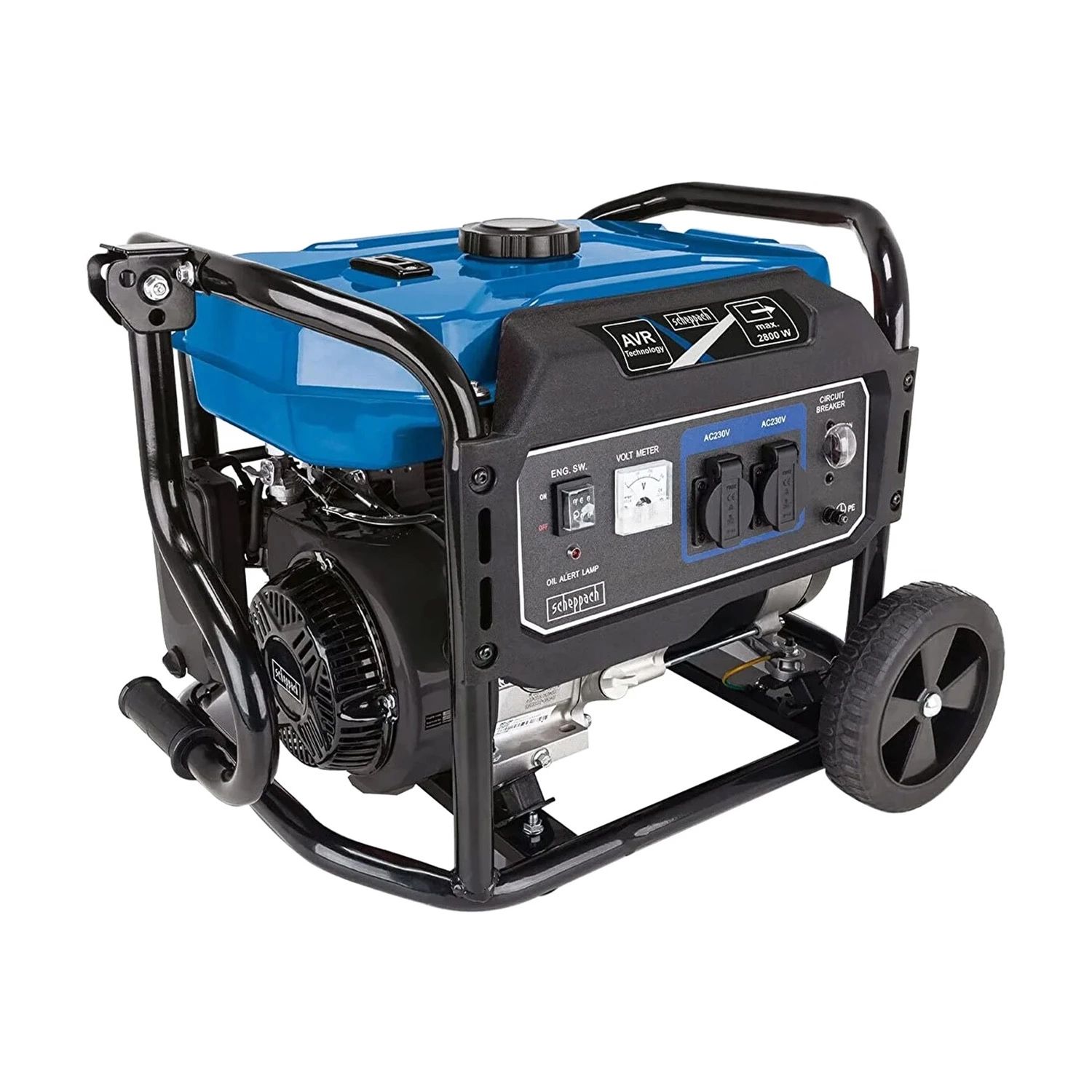 Scheppach SG3200X - 2800W Generator - 2x230V - Gasoline Power Generator