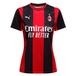 PUMA AC Milan 26/27 thuisshirt voor Dames, Zwart/Rood, Maat S