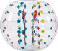 VEVOR Bumper ball PVC Body Sumo Zorb ball 1.5 m Multicoloured dots