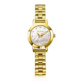 ZINZI Etoile Nuit ZIW3134 Horloge Dames Goudkleurig Staal 20mm Parelmoer Zirkonia