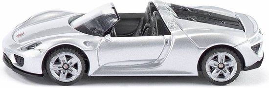 SIKU Porsche 918 Spyder Sportwagen - Blauw - 1:55 - 1475