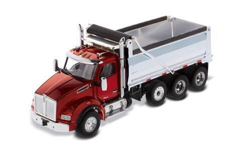 Diecast Masters Kenworth T880 SBFA Dump Truck - Red