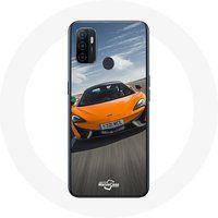 Maniacase Etui voor Oppo A53 Formule 1 McLaren Oranje