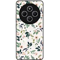 Xiaomi Redmi 14C Flowers Verstevigd hoesje met sublimatie bedrukking