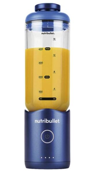 NutriBullet Portable Flex To-Go 0,59 l Blender voor op aanrecht 100 W Blauw