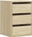 vidaXL Ladekast 40x41x58 cm bewerkt hout sonoma eikenkleurig
