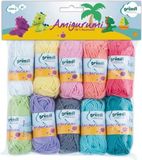 Gründl Wolle Gründl Amigurumi Katoen - Set 2 10x10 gram minibollen
