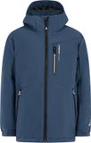 Protest Prtsoulby Skijas Jongens Softshell Winterjas Waterkolom 10K Twilight Navy Colorblock