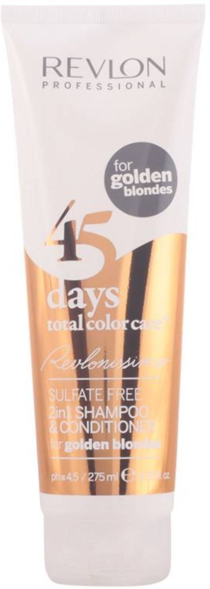 Revlon 45 DAYS 2in1 shampoo & conditioner for golden blondes 275 ml