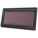 K&N Vervangingsfilter compatibel met Triumph Scrambler 1200cc incl. XE & XC 2019- (TB-1219)