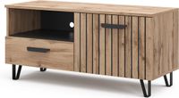 Vicco Amber Lowboard – 100.2 x 48.5 cm met lade en deur Bruin