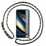 Tumundosmartphone Transparant hoesje met koord voor Xiaomi Poco F6 Pro 5G, gel