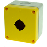 Boîtier de boutons vide jaune BG1YEL