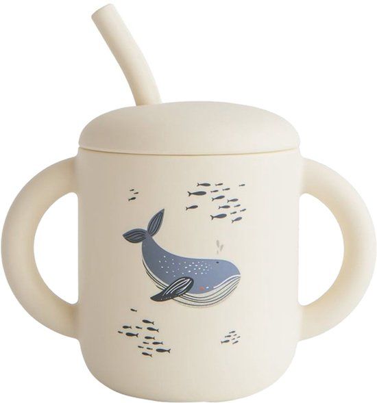 Mushie Oefenbeker met Rietje - Whales