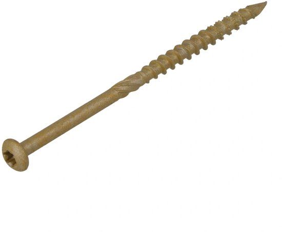 Dynaplus Gevelschroef 4.5X50/28 AR-Bronze CK TX20