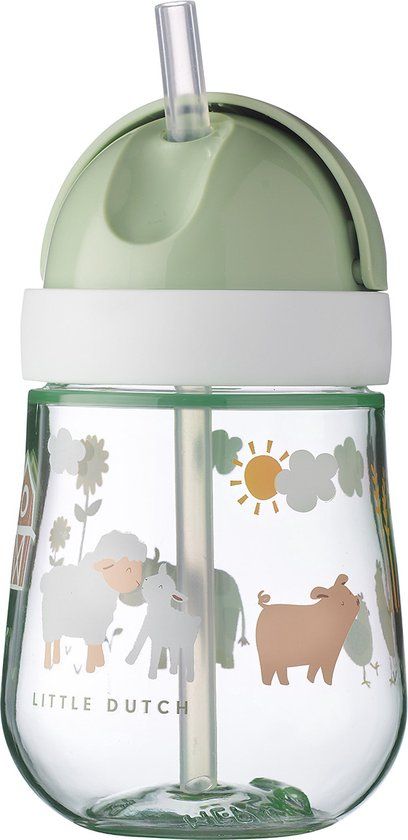 Mepal Mio Rietjesbeker - 300 ml - Little Farm