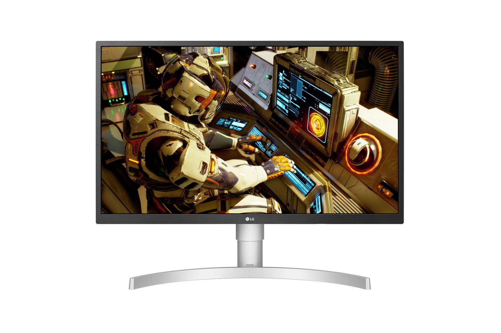 LG 27UL550 27" 4K Ultra HD LED Monitor - Silver