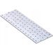 Plaque Perforée Pp15 - 100x300mm - Acier Galvanisé - Résistant Et Polyvalent