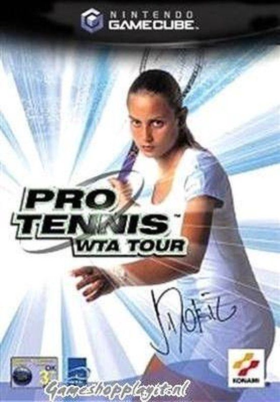 Game Cube Pro Tennis WTA Tour Nintendo GameCube