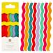 Talking Tables 12 x golvende verjaardagskaarsen voor taarten, taarttopper, decoratie, premium kwaliteit, kleurrijke regenboogkaars, 12,5 cm hoogte, gerecyclede verpakking
