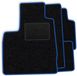 MOLTICO Set velours vloermatten geschikt voor Seat Toledo I 1991-1998 - blauwe afwerking