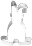 RBV Birkmann Birkmann 143678 Peperkoekkoekjesvormpje Konijn met hangoor, grijs, 11,5 cm