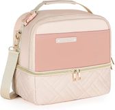Sac à lunch isolé de grande taille en cuir végétalien sans marque