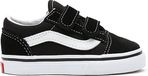 Vans TD Old Skool V Black - Maat 22.5 - Unisex Kinder Sneakers
