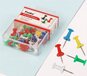 Hengli Push Pins - 30 Pieces - Colored