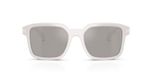 Moncler Me6006 Lunettes de soleil unisexe gris carrées gris 53mm
