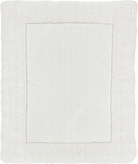 Meyco Baby Romantic Flower Boxkleed - Offwhite - 77x97cm