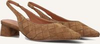 Stefano Lauran D24062 Hakken Dames - Camel - Maat 38
